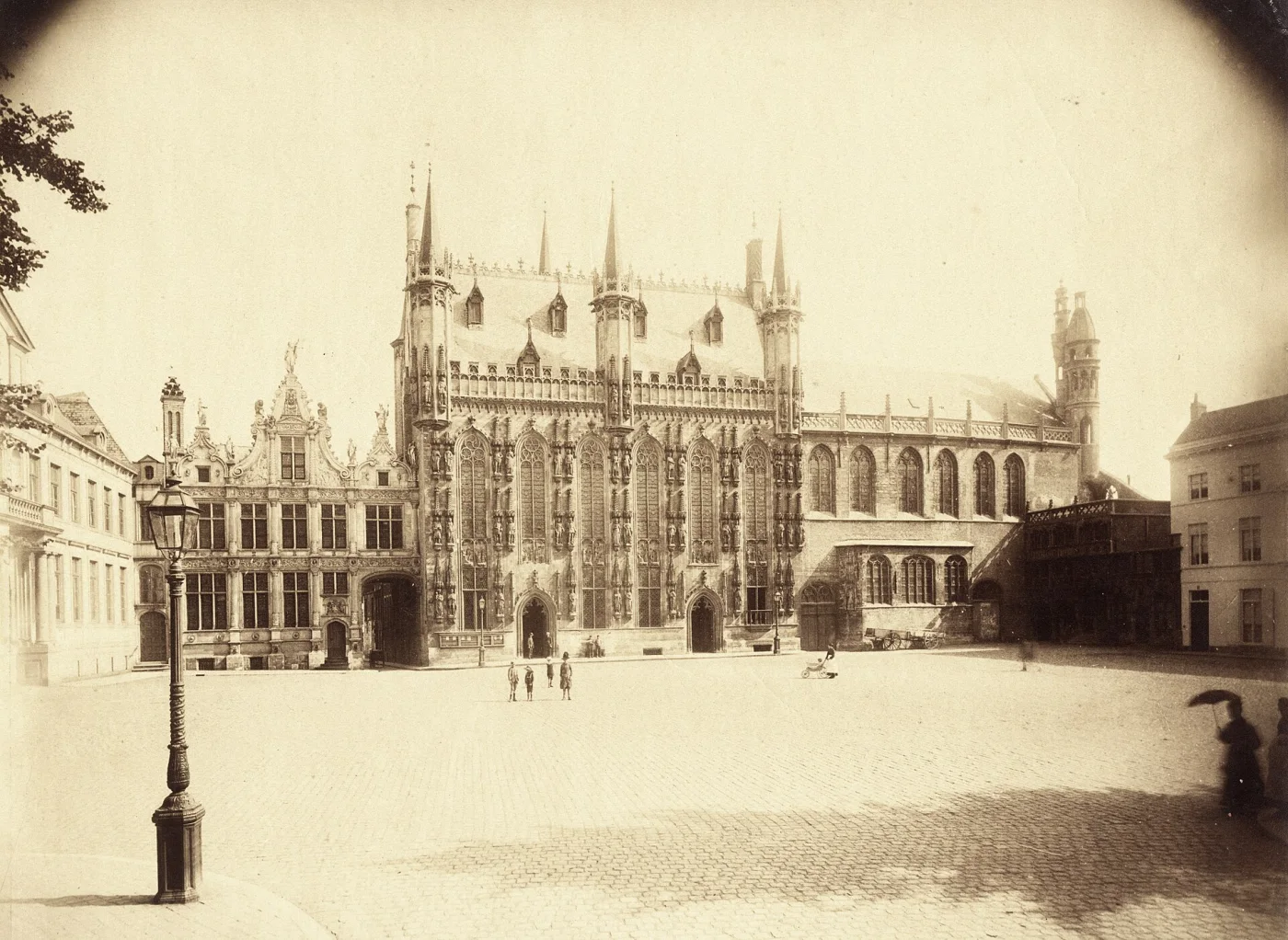 De Burg rond 1900
