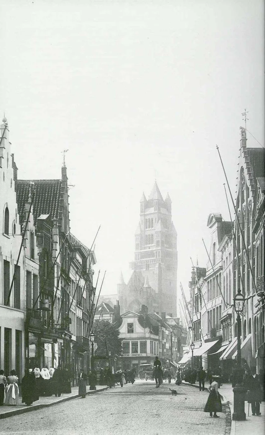 De Steenstraat in 1890