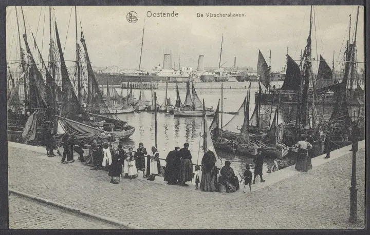 De oude vissershaven