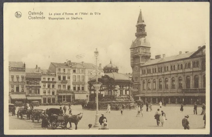Het Wapenplein in 1938
