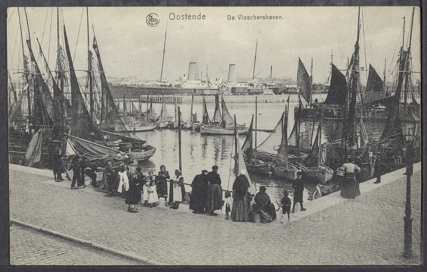De oude vissershaven