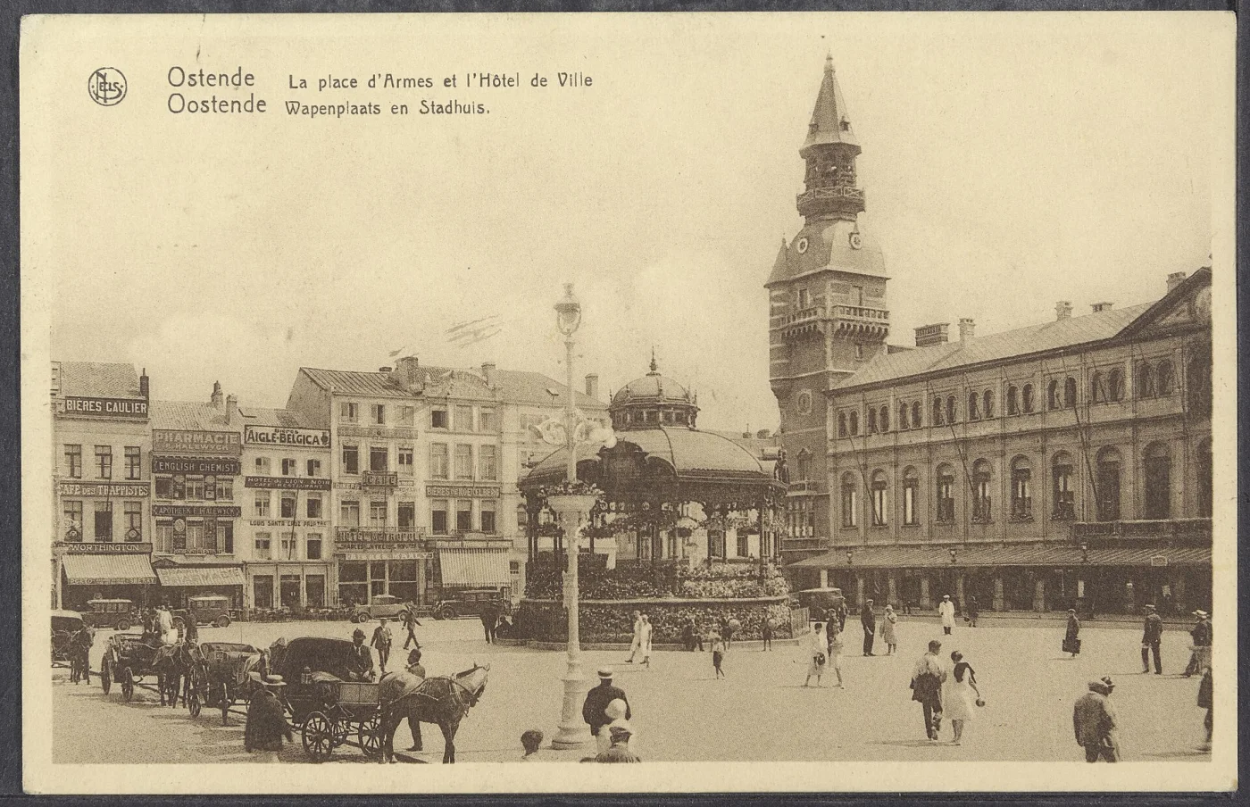 Het Wapenplein in 1938